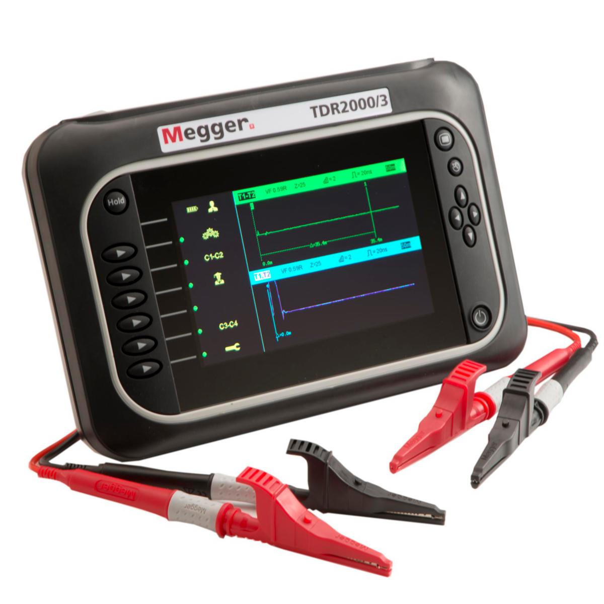 Kabelsökare TDR2000/3P Megger - KABELRADAR MEGGER TDR-TUTKA 20km