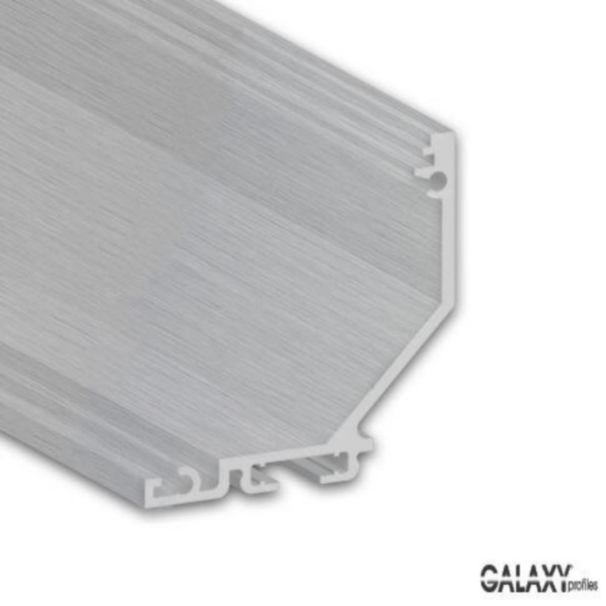 LED-aluminiumprofil PL1, Galaxy profiles - LED-PROFIL GALAXY PN19 LED HÖRNPROF. 2M ANOD