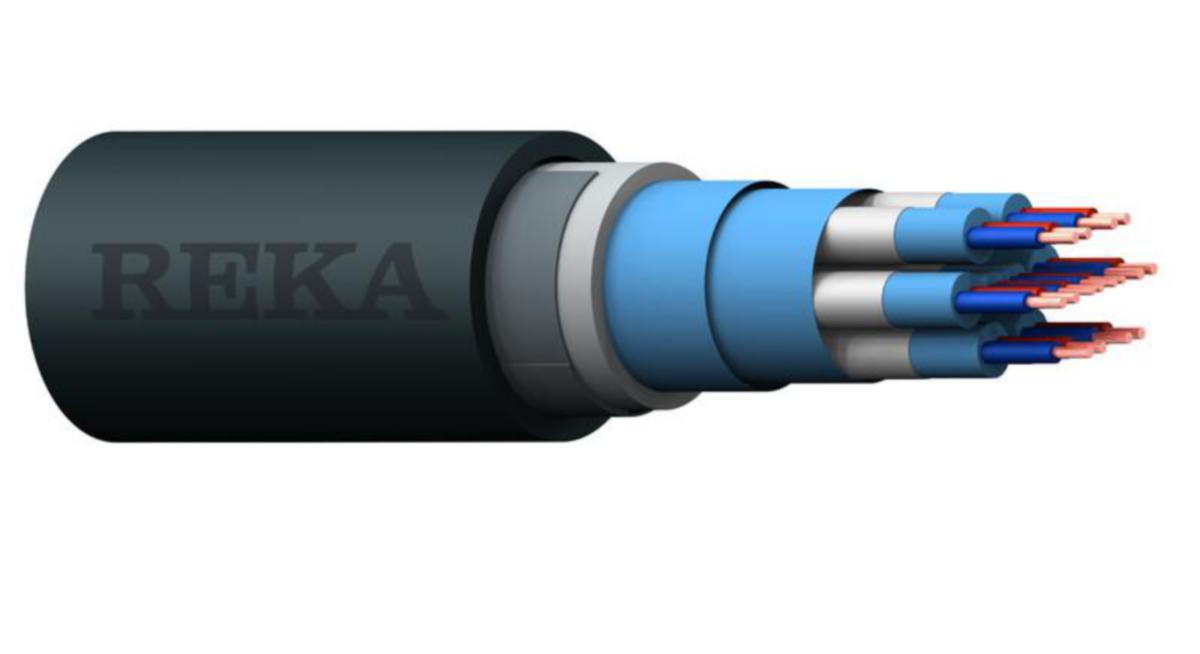 Instrumenteringskabel Reka KJAAM ARM - INSTRUMENTERINGSKABEL REKA KJAAM-ARM 8x(2+1)x Eca K1000