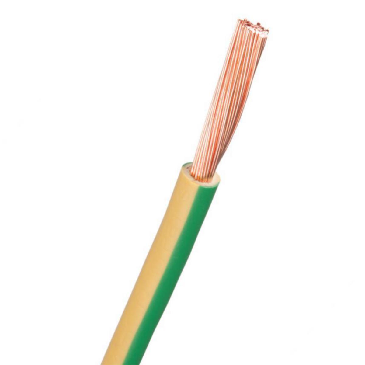 Installationsledning Nexans MKEM90 H07V2-K - INST.LEDNING. VÄRMEB. NEXANS MKEM90 H07V2-K 1.5 G/G PK200