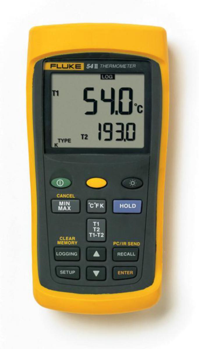 Termometer Fluke-54-2-B - VÄRMEMÄTARE FLUKE-54-2-B 50HZ