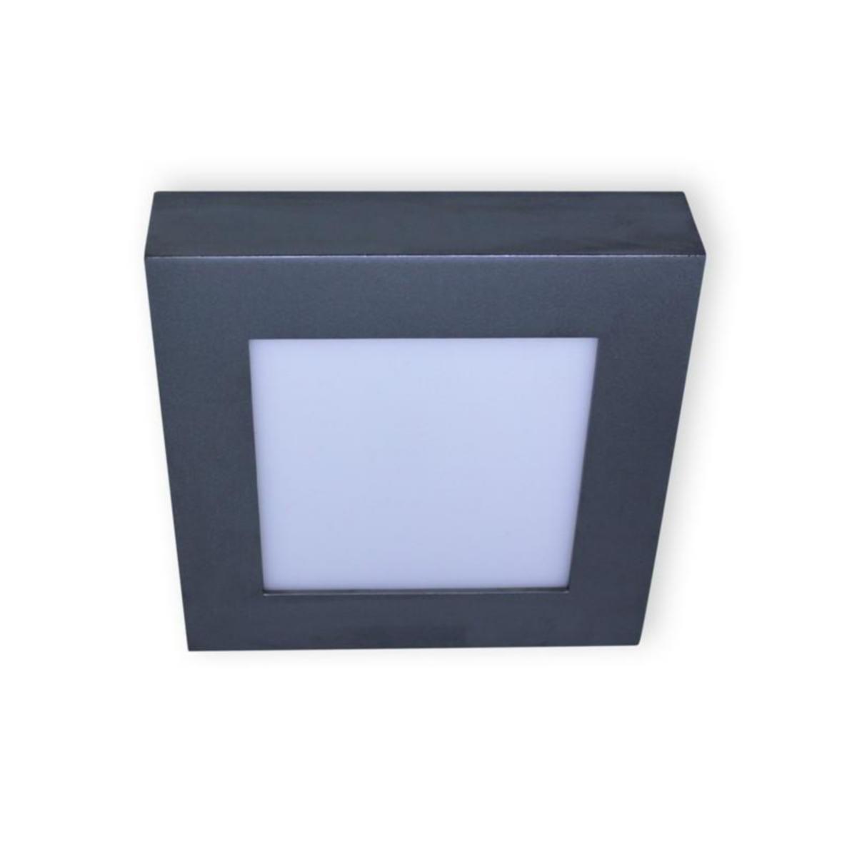 Downlight Ensto Velox-panel utanpåliggande fyrkantig - DOWNLIGHT ARMATUR ALSD168HNP IP20 14W 830/840 GR