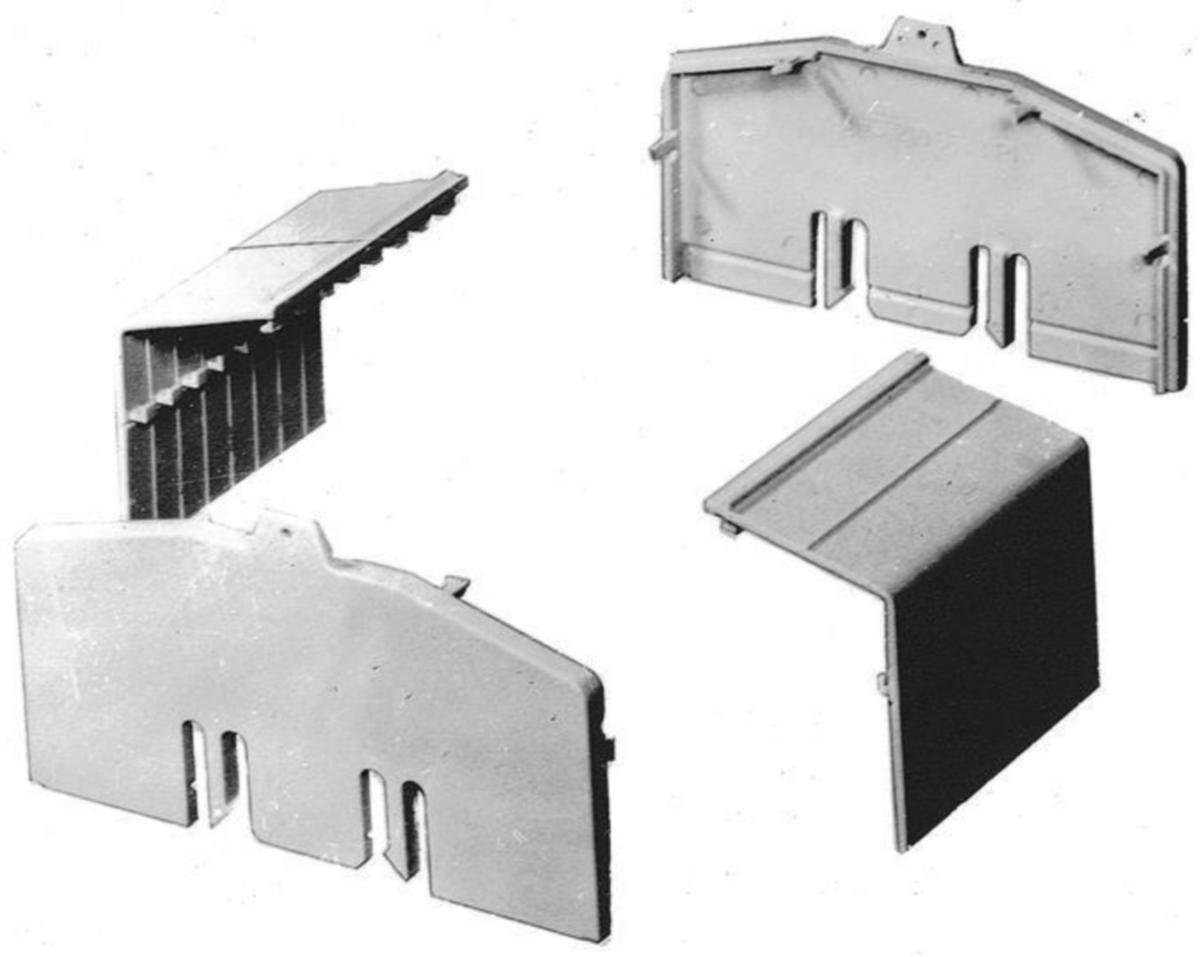 Beröringsskydd KA27.. ABB - ÄNDAKÅPA ABB KA27S SKYDD (GAVEL)
