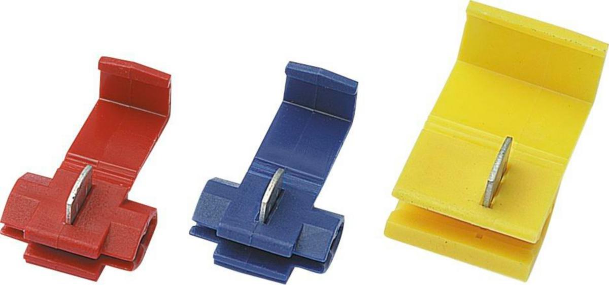 Förgräningskoppling Elematic - FÖRGRENINGSKLÄMMA ELEMATIC 0.25-1.5mm2 RÖD RÖVARE 100st