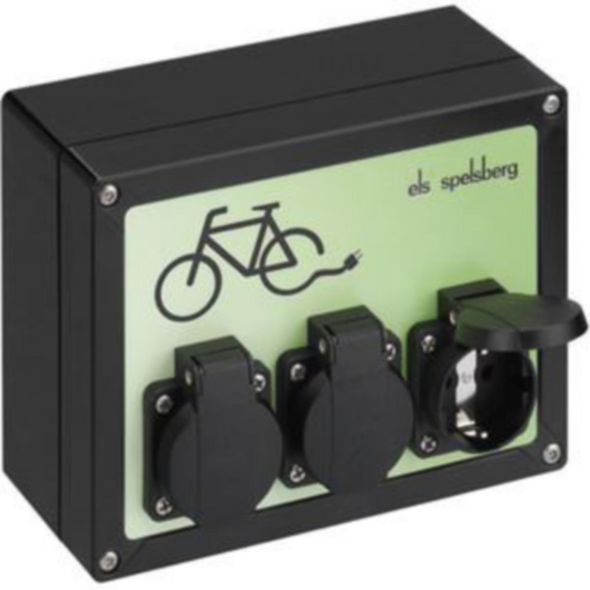 Laddstation LED TG BCS 3 cykel Spelsberg - CYKEL LADDSTATION SPELSBERG TG BCS 3 3xSCHUKO 16A 230V
