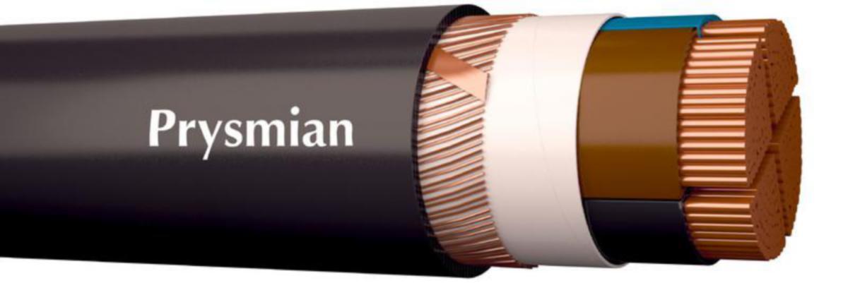 Kopparkraftkabel HF Prysmian Afumex C-PRo MCMK - KOPPARJORDKABEL-HF PRYSMIAN MCMK-HF C-PRO 4X35/16 AN 1KV