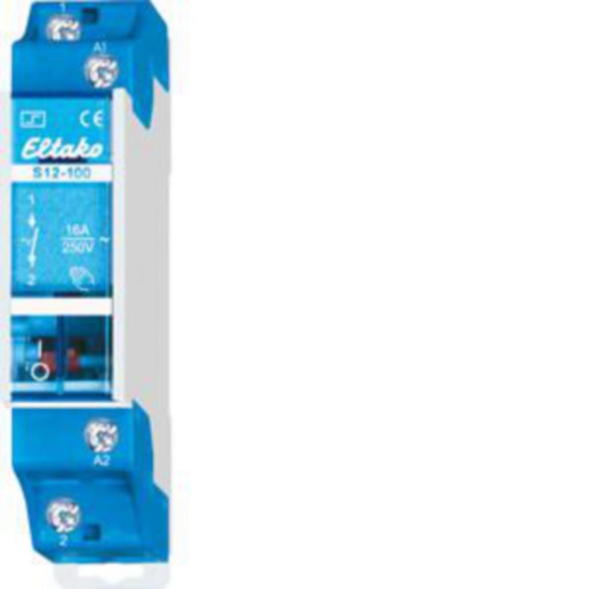 Impulsrelä S12-100-24V DC Eltako - TRYCKRELÄ ELTAKO S12-100-24V DC