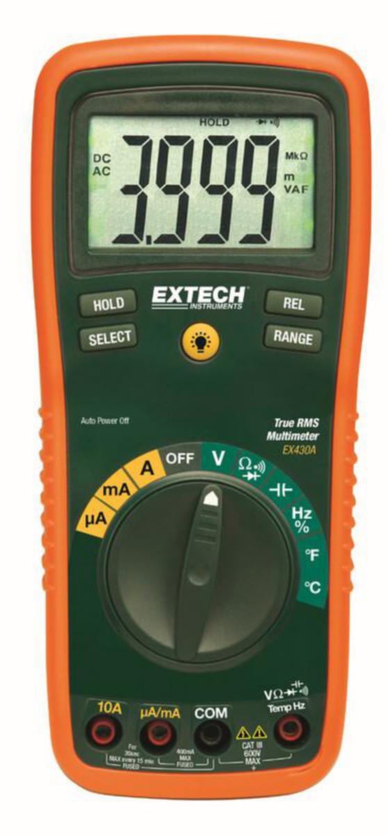 Multimeter digital EX430A Extech - MULTIMETER DIGITAL EXTECH TRMS 11-FUNKTION