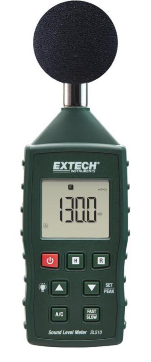 Decibel Datalogger SL510 Extech - DECIBELMÄTARE EXTECH 35-130dB TYPE-2