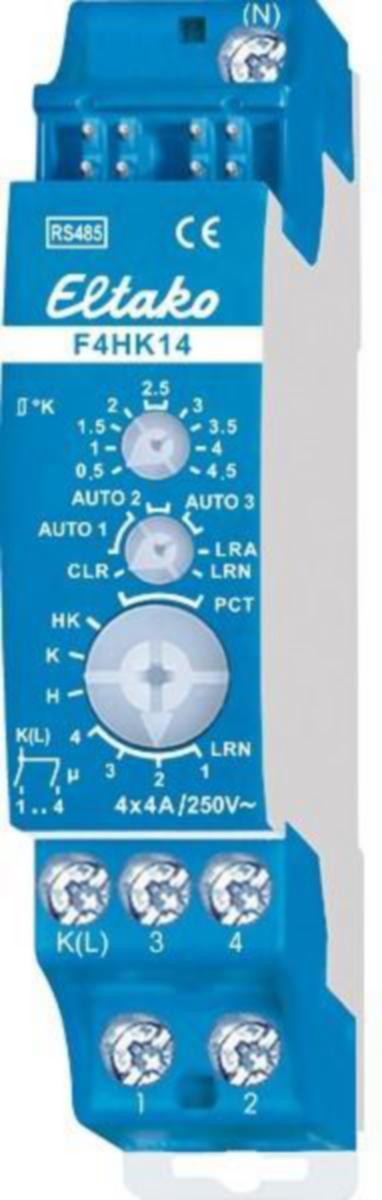 Övervakningsreläe F4HK14 Eltako - TEMP.RELÄAKTOR ELTAKO TEMP.RELÄAKTOR 1+1 POTENT.FRI
