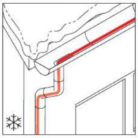 Värmekabel FROSTOP Black, Raychem