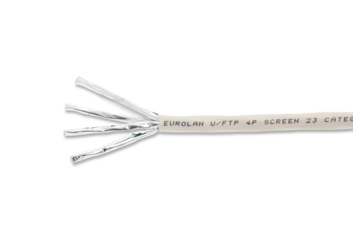 Nätverksdatakabel Eurolan CAT6A U/FTP CCA - NÄTVERKSDATAKABEL-CAT6A EUROLAN U/FTP CPR CCA