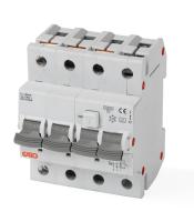 Personskyddsbrytare 6kA 4-polig C-Karakteristik