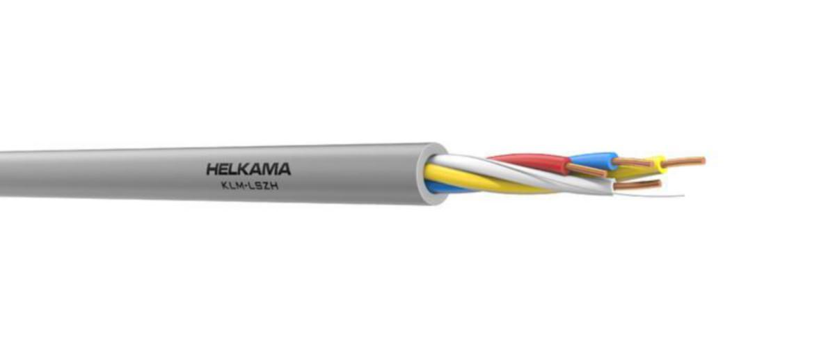 Instrumenteringskabel Helkama KLM-HF Dca - INSTRUMENTERINGSKABEL HELKAMA KLM-LSZH 4X0.8 DCA LTK150