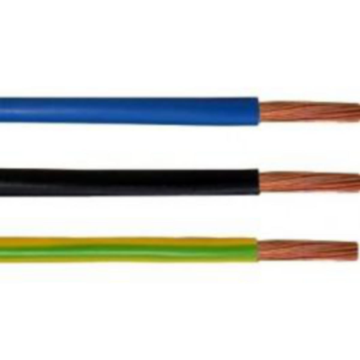 Installationsledning a-collection MKEM90 H07V2-K - INST.LEDNING. VÄRMEB. A-COLL MKEM90 H07V2-K 90 1.5 GUL/GRÖN