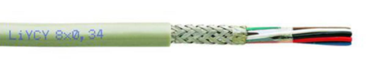 Nätverksdatakabel LIYCY Ceam - NÄTVERKSDATAKABEL CEAM LIYCY 4X0.75 T500