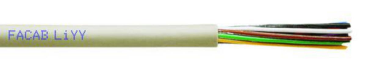 Nätverksdatakabel LIYY Ceam - NÄTVERKSDATAKABEL CEAM LIYY 4X0.5 T500