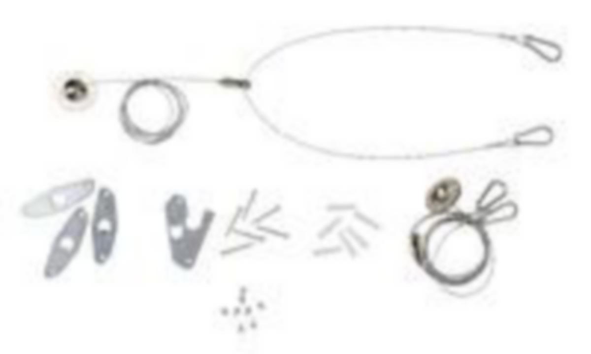 Monteringstillbehör Airam Plata - MEKANISKA TILLBEHÖR PLATA Plata vajerupphäng