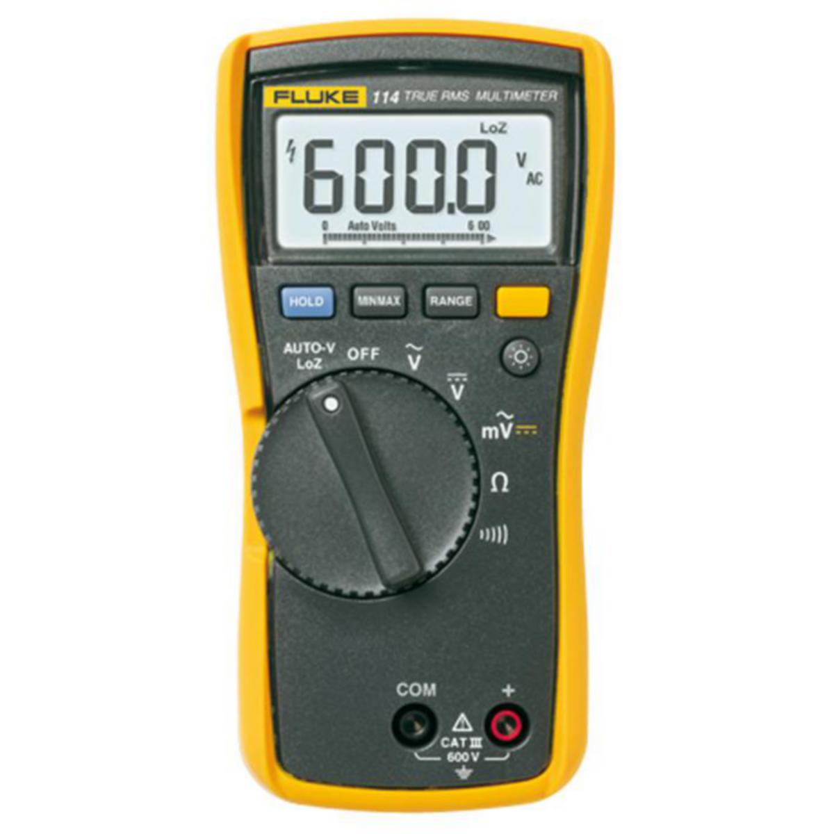 Multimeter Fluke 114 - MULTIMETER DIGITAL DMMS FLUKE 114 TRUE-RMS