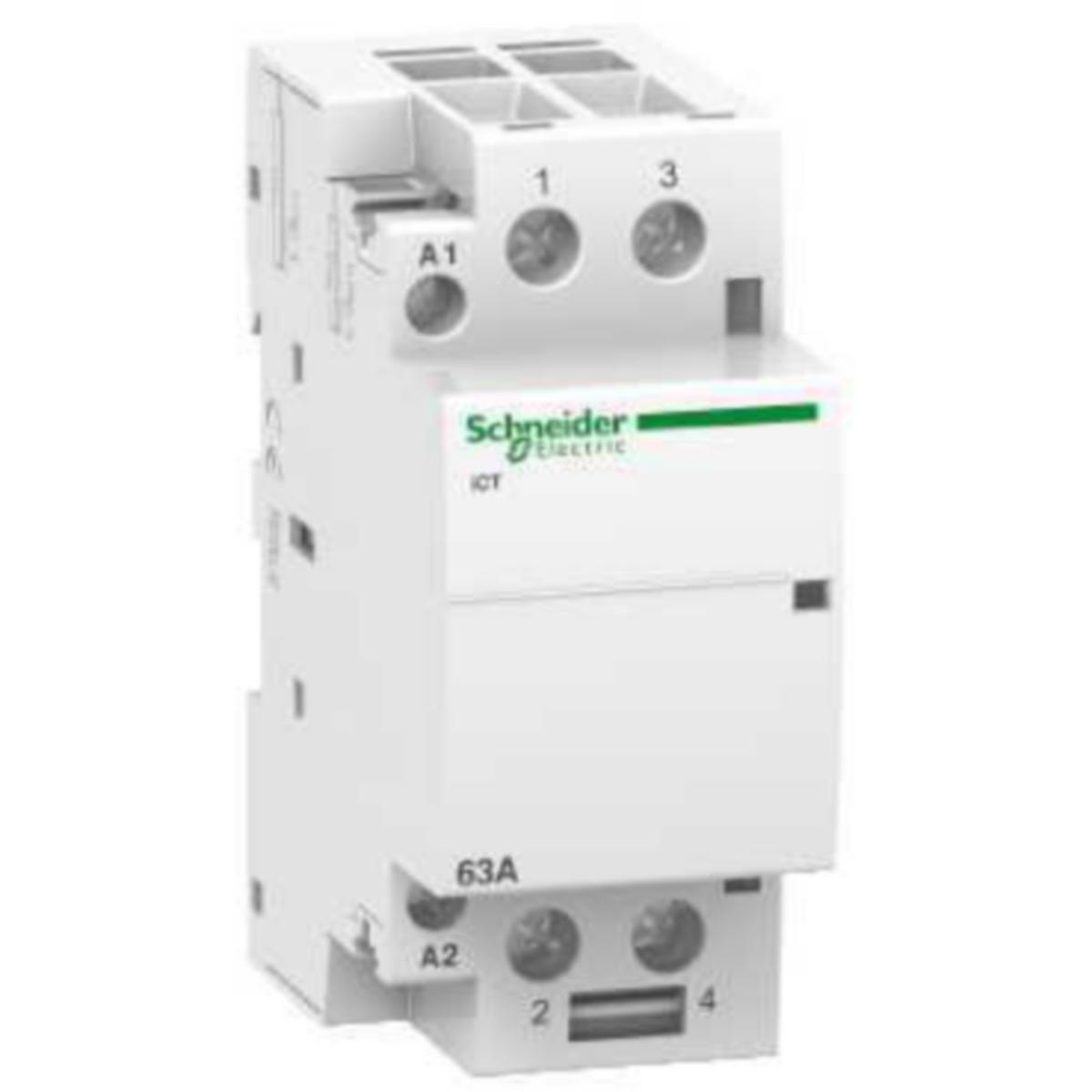 Modulkontaktor Schneider Electric Acti 9 iCT - MODUL KONTAKTOR ACTI9 ICT 63A 2S 230VAC
