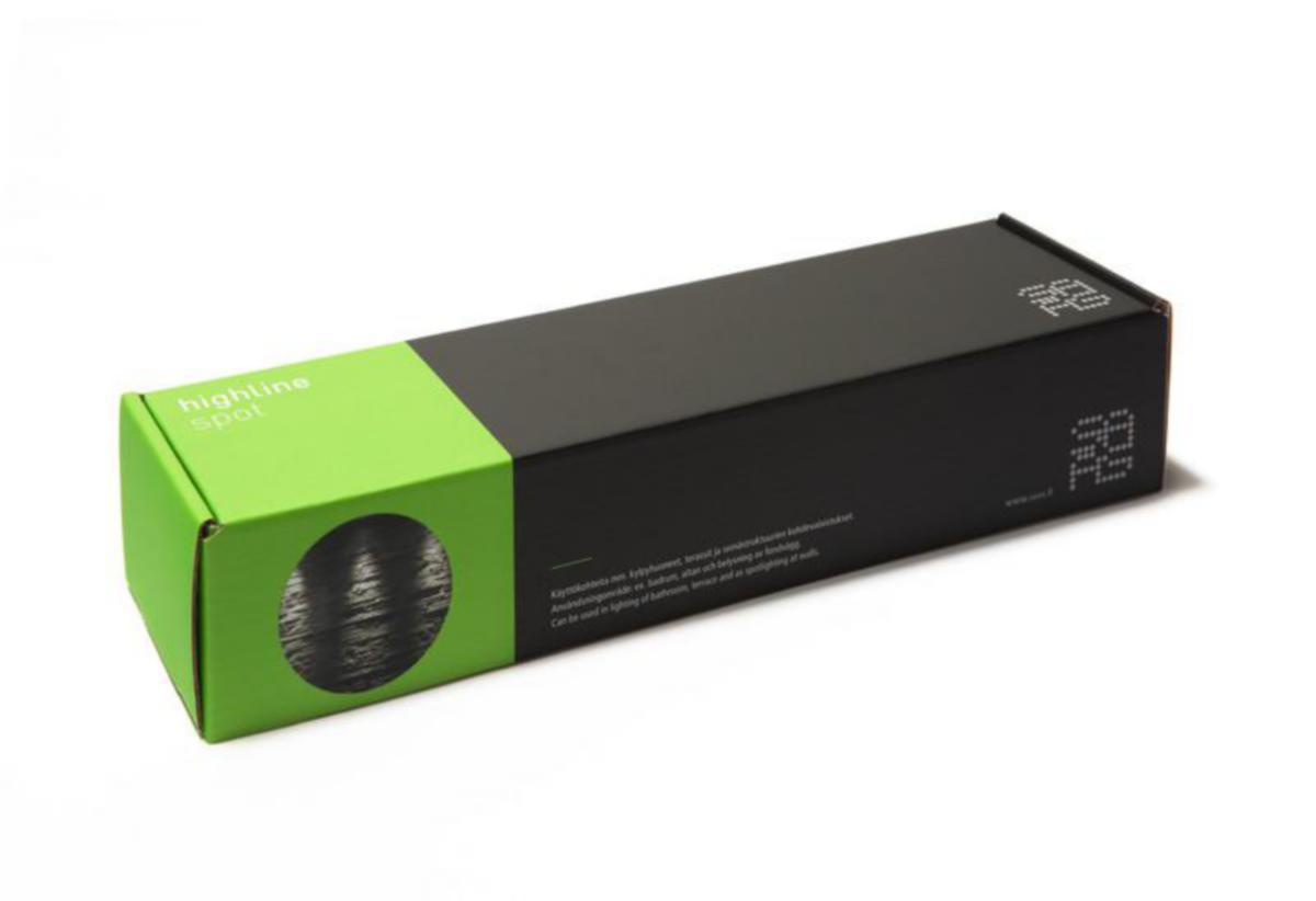 Spotlight SAAS Highline Spot LED - INREDNINGSARMATUR HIGHLINE SPOT 6X3W 4K ALU 350mA