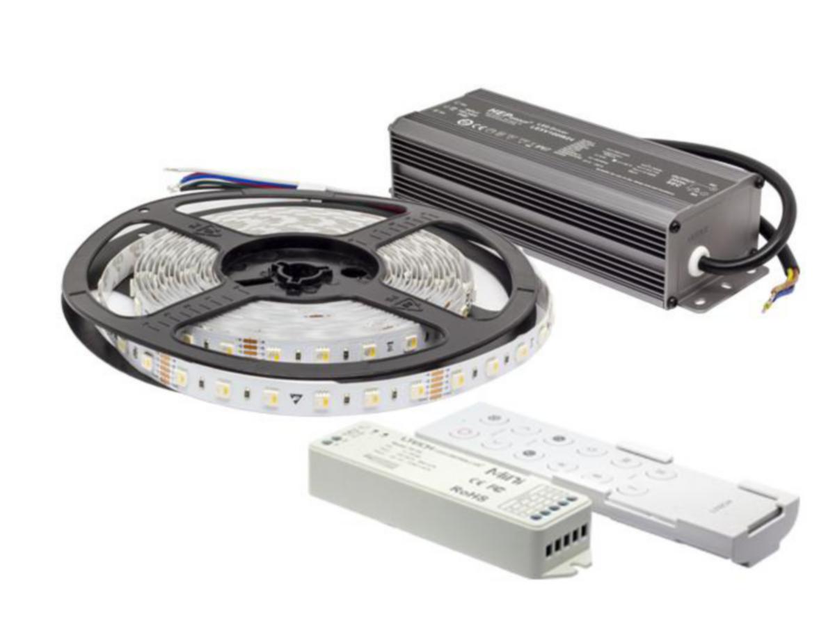 LEDstrip SAAS Highline Color - LED-STRIP SAAS HIGHLINE STRIP RGBWW+TRANS/DIM