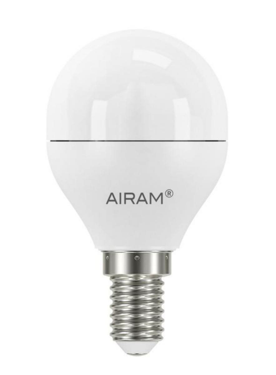 LED-lampa Airam Pro DIM matt kupa E14 - LED-LAMPA P45 830 470lm E14 DIM OP