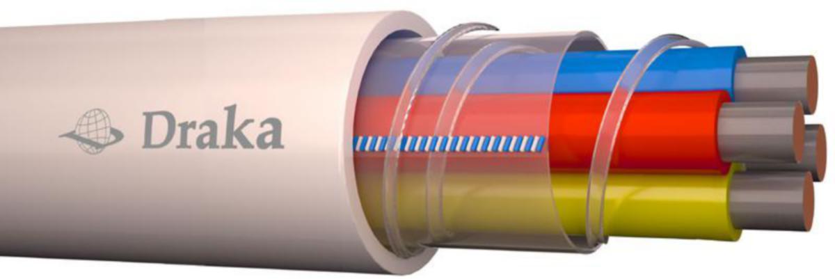 Signalkabel Draka Afumex KLM-HF Dca - SIGNALKABEL-HF PRYSMIAN KLM-HF DCA 4X0.8 PK500
